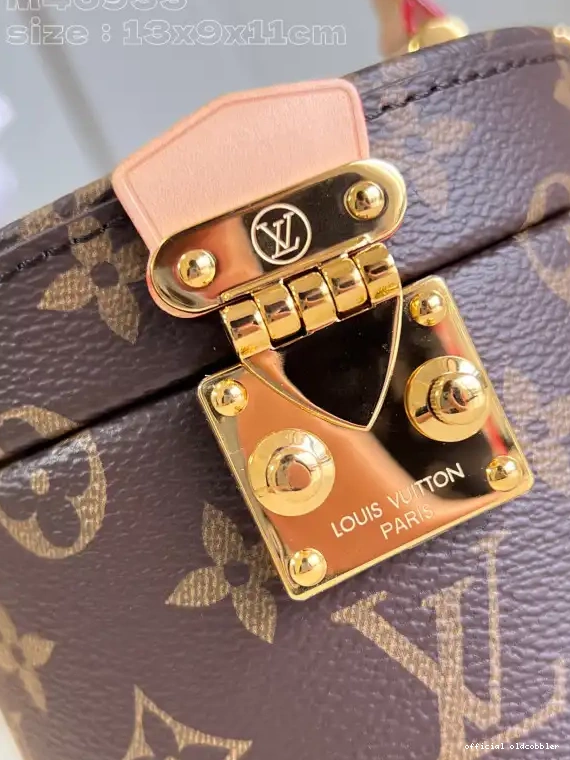Official oldcobbler VUITTON LOUIS Scott-13.5*9*11.5CM 0623